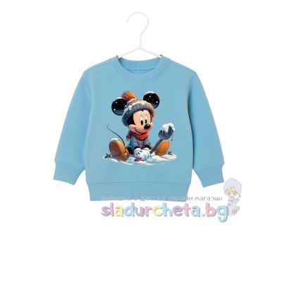 Детска блуза Светли, светлосин