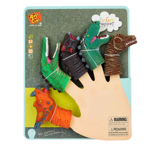 Детски играчки за пръсти Zizito с динозаври-c0LZB.jpg