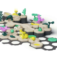 Настолна игра Ravensburger GraviTrax Junior, Стартов комплект: Start L Джунгла-c3Kha.png