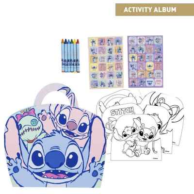 Албум за оцветяване с флумастери Cerda, Stitch