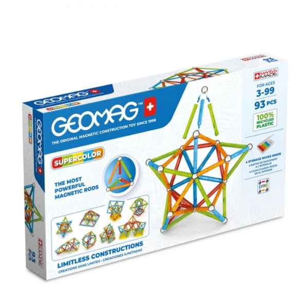 Магнитен конструктор Geomag, Supercolor, 93 части-cDbWu.jpeg