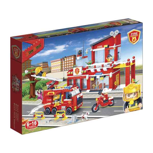 Конструктор Banbao, Пожарно управление, 828 части-cF2zi.jpeg