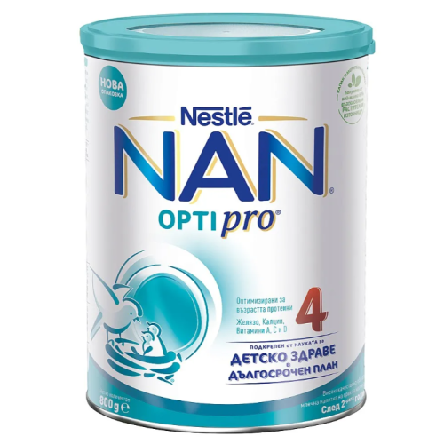 Преходно мляко Nestle NAN 4, 24м+ 800 гр.