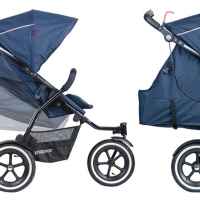 Бебешка количка Phil & Teds Sport V5 за едно или породени деца, Светлозелено-cVz4E.jpg