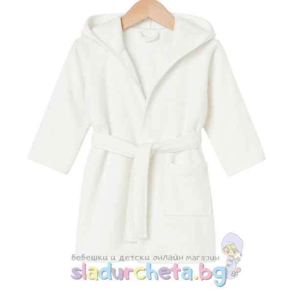 Детски халат Sunny Kids, бял-cYObl.jpeg