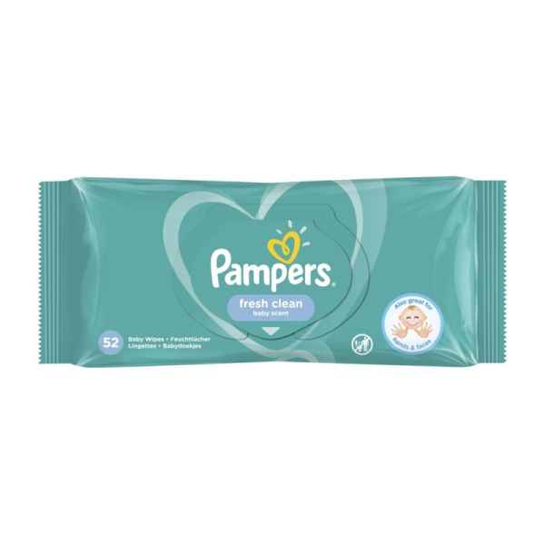Влажни кърпички Pampers Fresh, 52 бр.-cdWFv.jpeg
