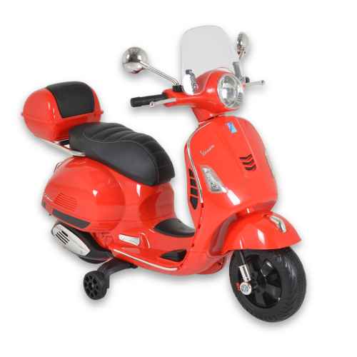 Акумулаторен мотор Vespa GTS Super, Червен