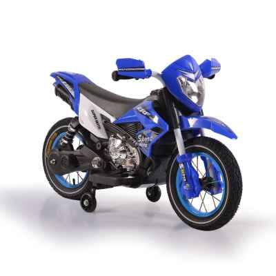 Акумулаторен мотор Moni Super Moto, син