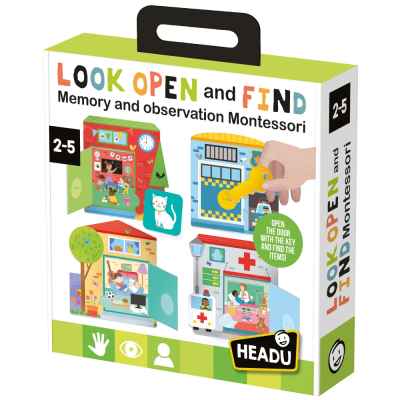 Образователна игра Headu, Погледни, отвори и открий