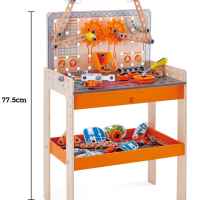 Игрален комплект Hape, Дървена работна маса, Млад изобретател, 79 части-crSEu.jpeg