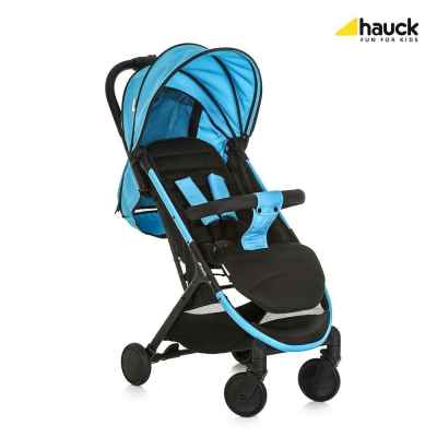 Бебешка лятна количка Hauck Swift plus, Neon Blue/Caviar