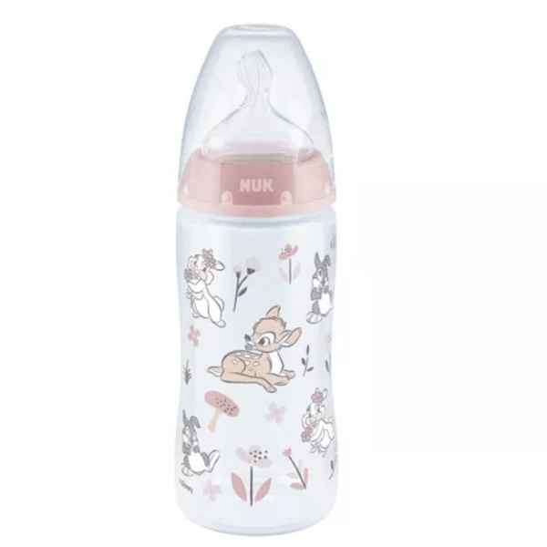 Шише NUK First Choice, силиконов биберон, 6-18м , 300мл, BAMBI-cvnsO.jpeg