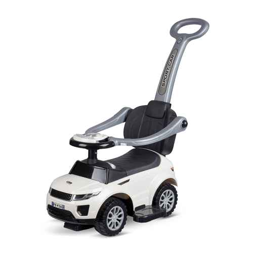 Количка за яздене Lorelli OFF ROAD + Дръжка, Бяла