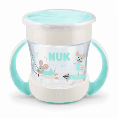 Чаша 360° NUK EVOLUTION mini Magic Cup 6+ 160ml, тюркоаз