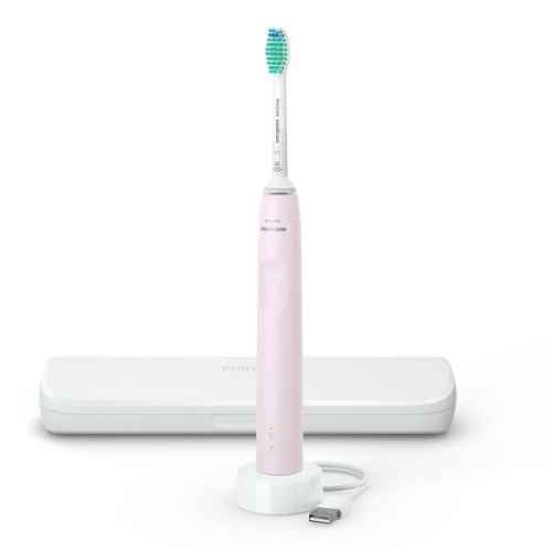 Електрическа звукочестотна четка за зъби Philips Sonicare Series 3100, розова