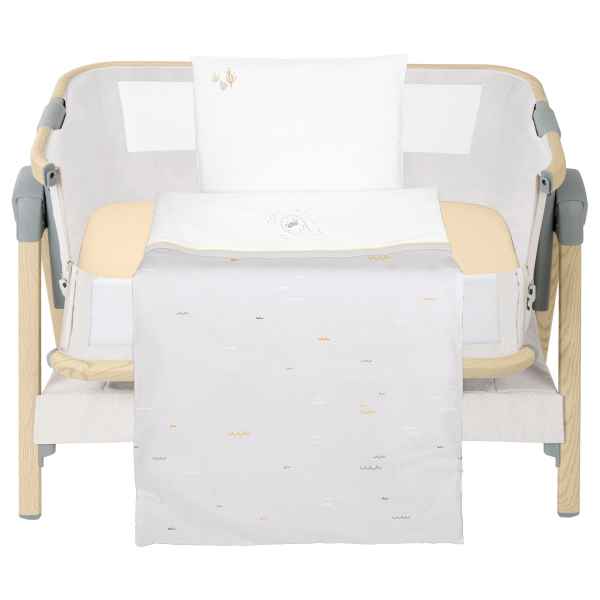 Бебешки спален комплект за мини-кошара Kikka Boo 3 части, Seally Me-dPhFv.jpg