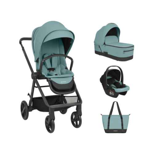 Комбинирана бебешка количка 4в1 Kikka Boo Mia, Mint