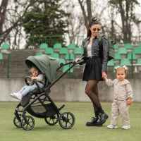 Комбинирана бебешка количка 3в1 Lorelli Venice, Green-dayqB.jpeg