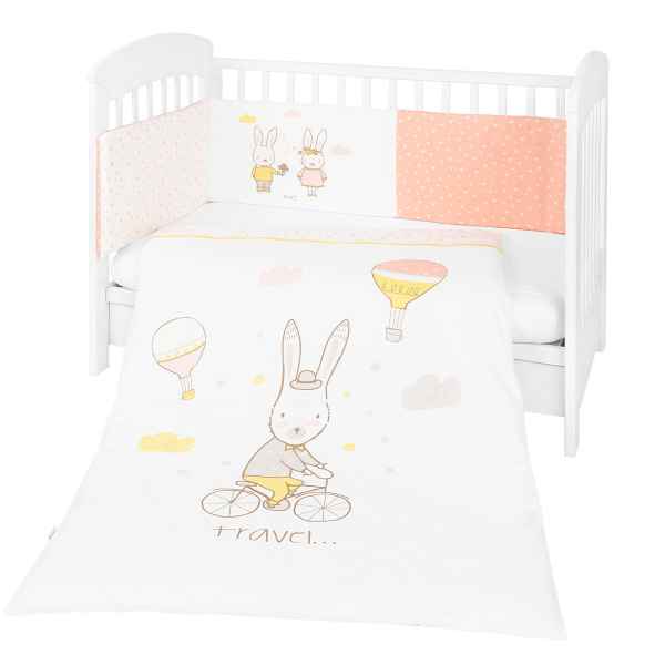 Бебешки спален комплект Kikka Boo 2 части EU style, Rabbits in love РАЗПРОДАЖБА-diZvT.jpg