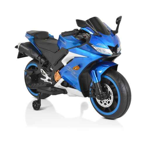 Акумулаторен мотор Moni Motocross, син металик