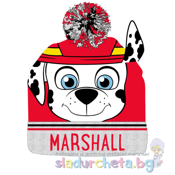 Детска шапка Criss, червена-drd0z.png