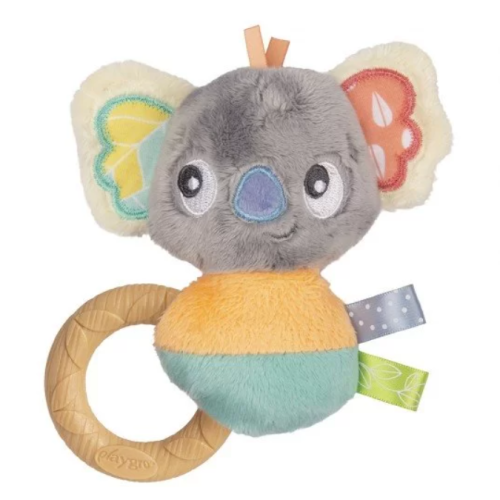 Плюшена дрънкалка с гризалка Playgro Home Fauna Friends, Коала