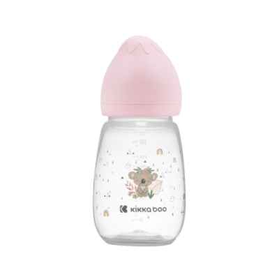 Шише РР Kikka Boo 260 мл Savanna, Pink РАЗПРОДАЖБА