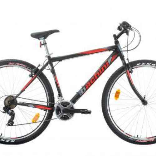 Велосипед Bachini Pro 27.5, черен/червен