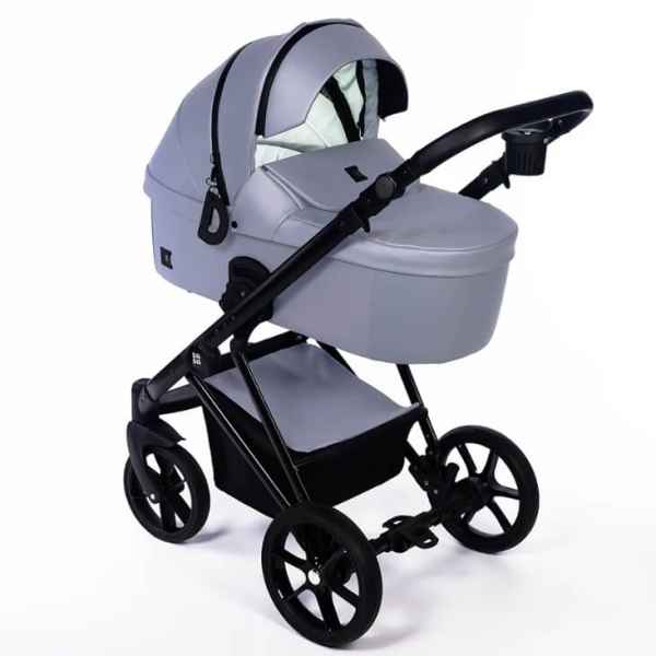 Комбинирана бебешка количка 2в1 Dada Priam Нексус, Сив металик Еко кожа-eF3Yi.jpeg