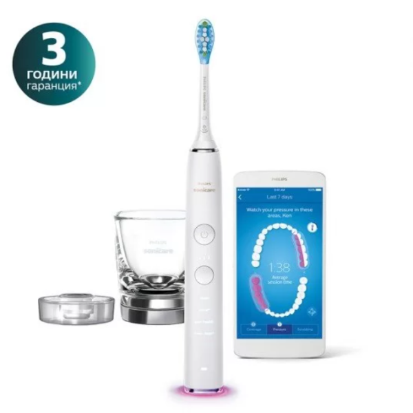 Звукочестотна четка за зъби Philips Sonicare серия DiamondClean Smart, бяла-eSj1T.png