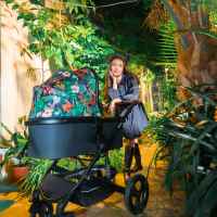 Комбинирана бебешка количка 2в1 Lorelli Boston, Lemon Curry + адаптори -eUcv4.jpeg