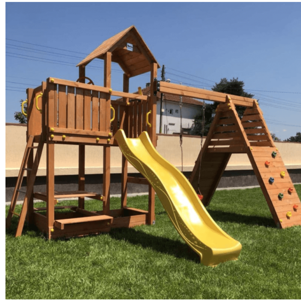 Детска площадка с пързалка и люлки Fungoo Fluppi-eZNbk.png