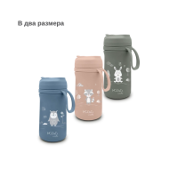 Термос със сламка Nuvita 350 ml, Powder Blue-ehYyv.png