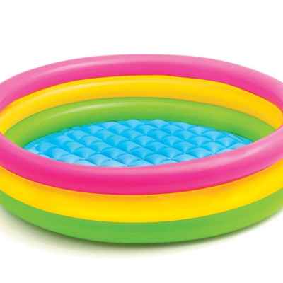 Детски надуваем басейн Intex Sunset Glow, 147 см