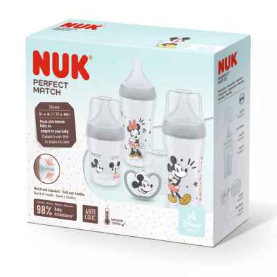Сет стартов NUK, Perfect Match 4 части, Mickey