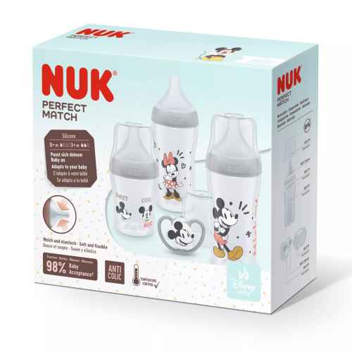 Сет стартов NUK, Perfect Match 4 части, Mickey
