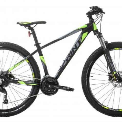 Велосипед Sprint Maveric Pro 29, черен/ зелен