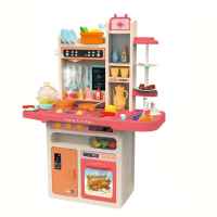 Детска кухня Buba Home Kitchen, 65 части, розова-eyCyl.jpg
