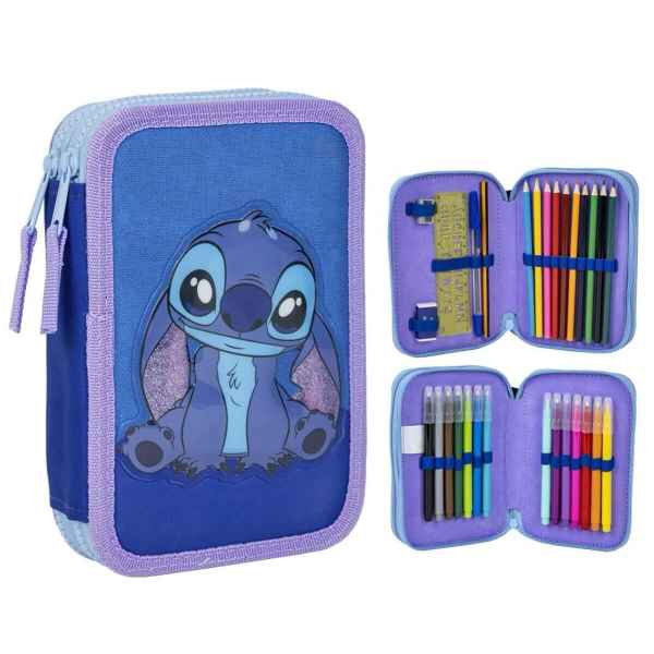 Несесер с два ципа и ученически пособия Cerda, Stitch-f1dSq.jpeg