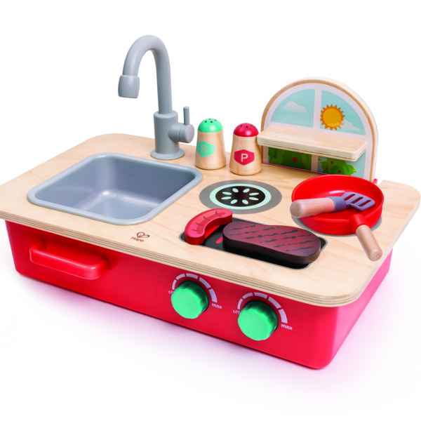 Дървен комплект за игра Hape, Кухненски плот, 7 части-f9mSZ.jpeg