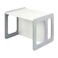 Детска маса и стола 3 в 1 Ginger Home Монтесори, дървена бяло и сиво-fDmU5.jpeg