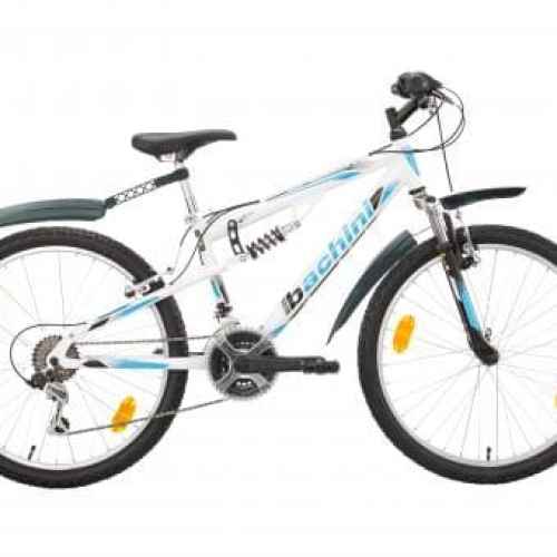 Детски велосипед Bachini Speed FSP 24, бял/ червен