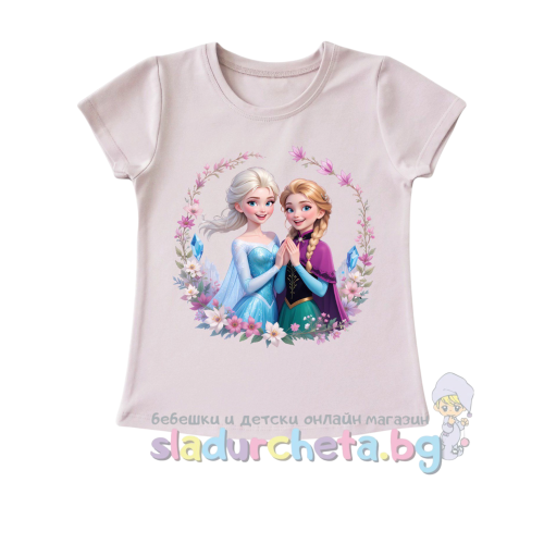 Детска тениска Светли, пепел