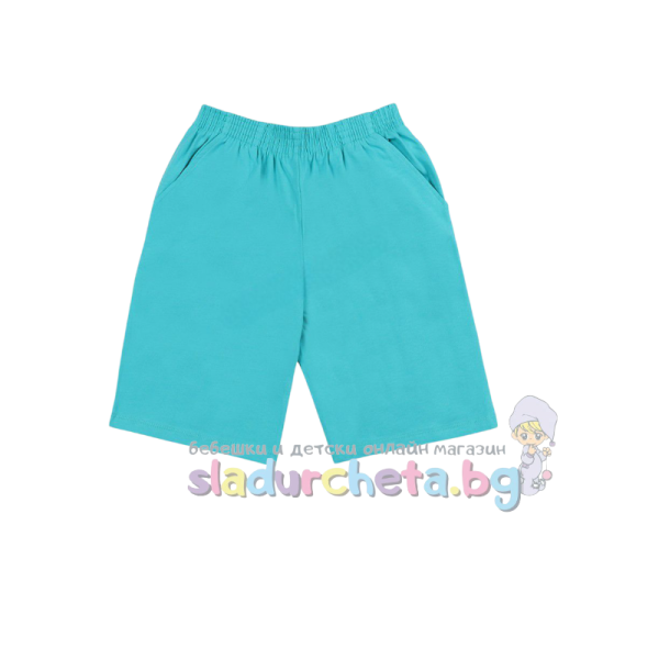 Детски къс панталон Комес, светлосин-fN2ja.png