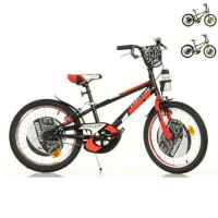 Детски велосипед Dino Bikes BMX Flash Line 20“ с бутилка, Black/Red-fSGZD.jpeg