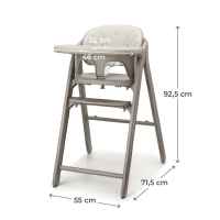 Столче за хранене KinderKraft Tino, Beige-feRZA.jpeg