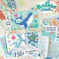 Комплект Приятели на природата Educa, Мозайка и кристали-ff3H7.jpeg