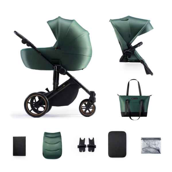 Бебешка комбинирана количка 2в1 Kinderkraft Prime 2, Dark green-fkBoM.jpeg