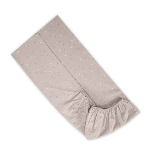 Чаршаф с ластик Lorelli 60/120 + 15 см, Бежово небе