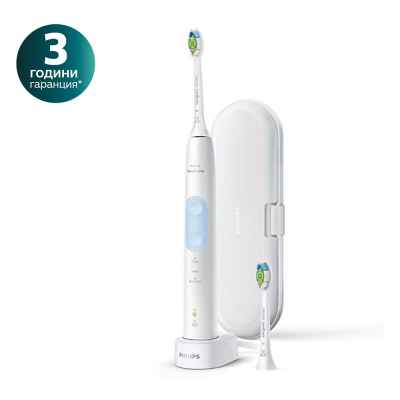 Звукочестотна четка за зъби Philips Sonicare ProtectiveClean 5100, HX6859/29, бяла